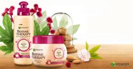 garnier plauku kauke - Garnier Botanic Therapy Ricin Oil and Almond kaukė silpniems plaukams - 300 ml. - 3 nuotrauka