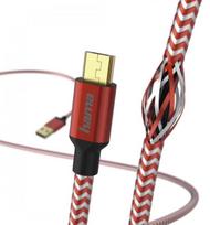 Pirkti Hama Cable USB / Micro USB Red 1.5m - Photo 3