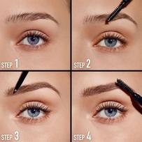 automatinis piestukas - MAX FACTOR antakių pieštukas BROW SHAPER, 20 Brown spalva, 0.09 g - 4 nuotrauka
