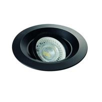 KANLUX COLIE DTO-B, 12 V, 35 W, GU5.3, apvalios f., juodos sp.