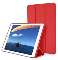 ipad air 5 deklas - Devia "Leather Case with Pencil Slot (2018)" (10,5") Red - 2 nuotrauka