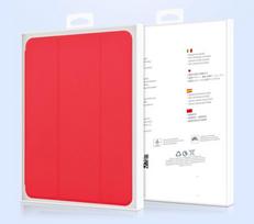 ipad air 5 deklas - Devia "Leather Case with Pencil Slot (2018)" (10,5") Red - 3 nuotrauka