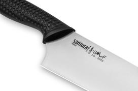 japoniskas peilis - Samura Golf Santoku virtuvinis peilis 180mm iš AUS 8 japoniško plieno - 2 nuotrauka