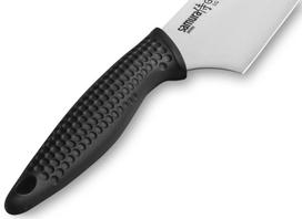 japoniskas peilis - Samura Golf Santoku virtuvinis peilis 180mm iš AUS 8 japoniško plieno - 3 nuotrauka