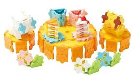 konstruktorius laq - Konstruktorių rinkinys LaQ „Sweet Collection Forest Friends“ - 5 nuotrauka