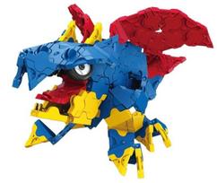 konstruktorius laq - Konstruktorius LaQ "Mystical Beast DRAGON" - 5 nuotrauka