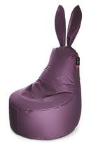 Sėdmaišis Qubo™ Mommy Rabbit, gobelenas, violetinis