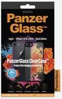 iphone se screen protector - PanzerGlass Screen Protector, Iphone 7/8/se (2020), Tempered anti-aging glass, Juodas/Crystal Clear - 1 nuotrauka