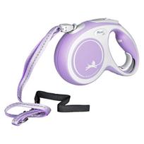 dog 20kg - FLEXI New Comfort M Cord 5 m rose automatinis pavadėlis - 2 nuotrauka