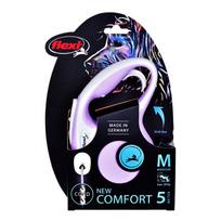 dog 20kg - FLEXI New Comfort M Cord 5 m rose automatinis pavadėlis - 3 nuotrauka
