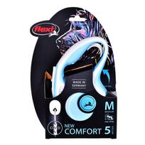 pavadelis flexi m - Automatinis pavadėlis Flexi New Comfort Cord M, mėlynas, 5 m - 3 nuotrauka