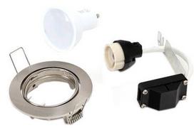 led lemputes gu10 - Omega LED GU10/ 7W/ 560lm/ 2800K - 1 nuotrauka