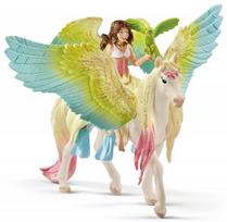 Figūrėlė Schleich Bayala Movie Fairy Surah With Glitter Pegasus 70566