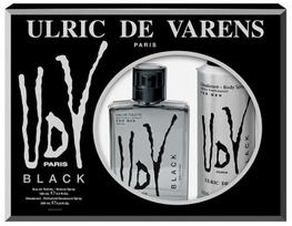 kvepalu rinkiniai vyrams - Ulric De Varens UDV Black For Men Eau De Toilette Spray 100ml Set 2 Pieces 2020 - 1 nuotrauka
