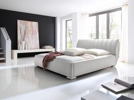 miegamojo lovos 180 x200 - Lova Meise Bern, 180x200 cm, balta - 2 nuotrauka