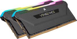 2x16 3200mhz ddr4 - Corsair Vengeance RGB Pro SL Juodas 32GB Kit (2x16GB) DDR4-3200 CL16 DIMM Arbeitsspeicher, optimiert für AMD - 2 nuotrauka