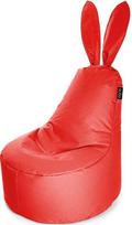 Sėdmaišis Qubo™ Daddy Rabbit Strawberry, raudonas