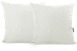 Pagalvių užvalkalas DecoKing Axel Pillowcase White 40x40 2pcs