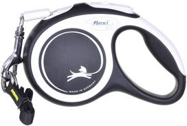 pavadelis flexi m - FLEXI New Comfort XS Tape 3 m black automatinis pavadėlis - 1 nuotrauka