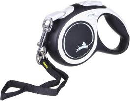 pavadelis flexi m - FLEXI New Comfort XS Tape 3 m black automatinis pavadėlis - 2 nuotrauka