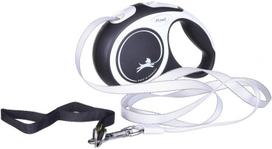 pavadelis flexi m - FLEXI New Comfort XS Tape 3 m black automatinis pavadėlis - 3 nuotrauka