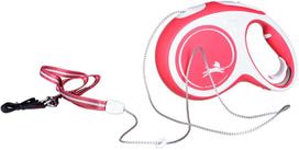 flexi comfort pavadelis 8 m - FLEXI New Comfort M Cord 8 m red automatinis pavadėlis - 2 nuotrauka