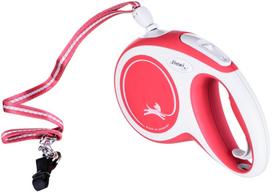 flexi comfort pavadelis 8 m - FLEXI New Comfort M Cord 8 m red automatinis pavadėlis - 3 nuotrauka