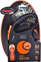 pavadelis flexi m - FLEXI New Neon M Tape 5 m orange automatinis pavadėlis - 4 nuotrauka