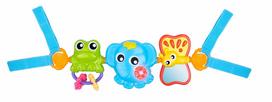 PLAYGRO muzikinis vežimėlio žaislas Travel Trio Musical, 0186984