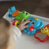 muzikiniai zaislas - PLAYGRO muzikinis vežimėlio žaislas Travel Trio Musical, 0186984 - 7 nuotrauka