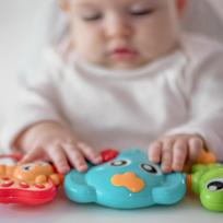 muzikiniai zaislas - PLAYGRO muzikinis vežimėlio žaislas Travel Trio Musical, 0186984 - 9 nuotrauka