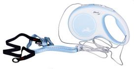 flexi comfort pavadelis 8 m - FLEXI New Comfort S Cord 8 m light blue  automatinis pavadėlis - 2 nuotrauka