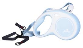 flexi comfort pavadelis 8 m - FLEXI New Comfort S Cord 8 m light blue  automatinis pavadėlis - 3 nuotrauka