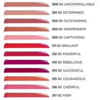lupu dazai loreal - Loreal Brilliant Signature High Shine Colour Lip Ink skysti lūpų dažai 6.4 ml. - 311 Be Brilliant - 3 nuotrauka