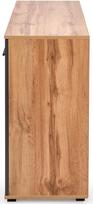 pilka komoda - Komoda Halmar Lima KM-4, pilka, 116x40x82 cm - 3 nuotrauka