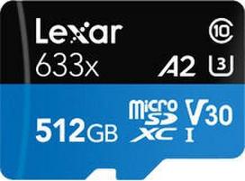 v30 u3 256gb - Lexar 512GB A2 V30 U3 - 2 nuotrauka