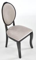 valgomojo kedes beige - Valgomojo kėdė Halmar Velo, juoda/kreminė - 3 nuotrauka