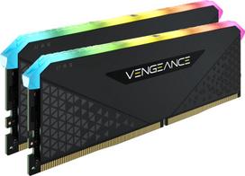 ddr4 ram 16gb 3600 - Corsair Vengeance RGB RS, DDR4-3600, CL18 - 16 GB Dual-Kit, juodas - 2 nuotrauka
