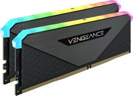 ddr4 3200 cl16 - Corsair Vengeance RGB RT, DDR4-3200, CL16 - 32 GB Dual-Kit, juodas - 3 nuotrauka
