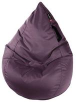 Sėdmaišis Qubo™ Splash Drop, gobelenas, violetinis