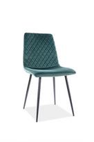 Pirkti Valgomojo kėdė Signal Meble Modern Irys Velvet, žalia - Photo 2