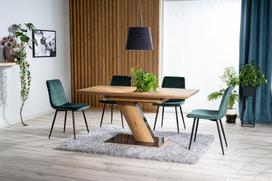 Pirkti Valgomojo kėdė Signal Meble Modern Irys Velvet, žalia - Photo 4