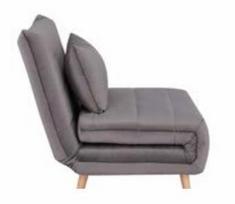 fotelis velvet - Fotelis Signal Meble Spike Velvet, pilkas, 105x90x80 cm - 3 nuotrauka