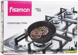 iron pan - Fissman Grill Pan Cast Iron 20x4cm 4067 - 4 nuotrauka
