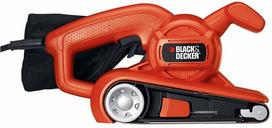 black decker slifuokliai - Elektrinis juostinis šlifuoklis Black & Decker KA86-QS Belt Sander - 2 nuotrauka