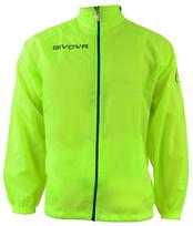 yellow jacket - Givova Basico Rain Jacket Yellow Fluo XL - 2 nuotrauka