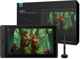 graphic tablet - Grafinė planšetė Huion Kamvas Pro 16, 437.8 mm x 251.2 mm x 11.5 mm, juoda - 6 nuotrauka