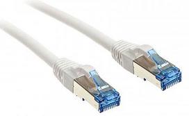InLine Patch Cable Cat.6A S/FTP 500MHz Red 10m