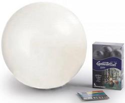 Gimnastikos kamuolys Pezzi Maxafe, baltas, 750 mm