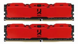 GoodRam Atmintis DDR4 IRDM X 16GB/3200 (2*8GB) 16-20-20 Czerwona